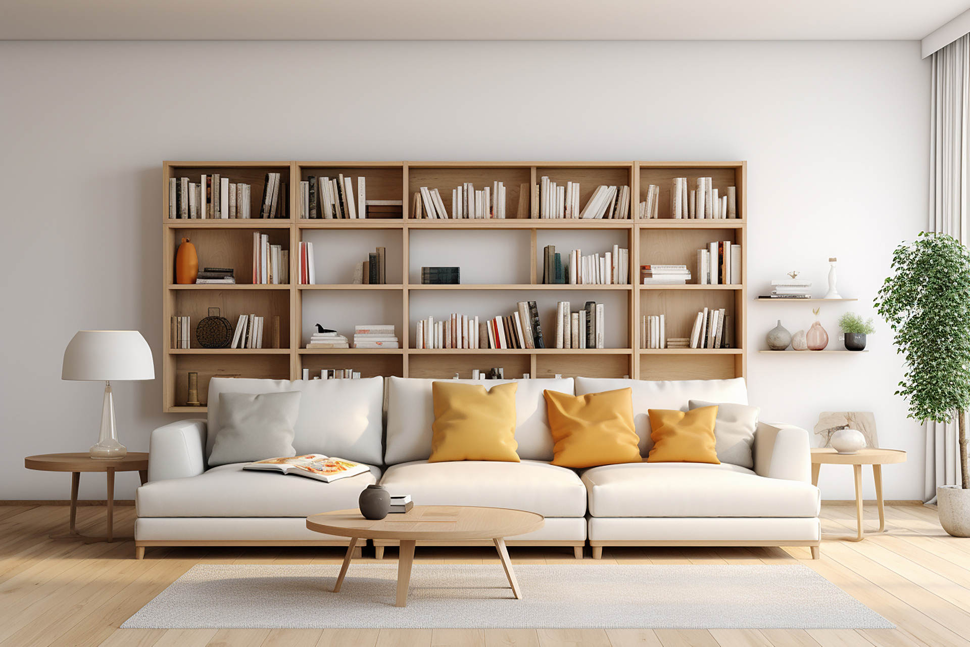How to Style Your Living Room Bookshelf